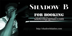 Click On the Photo to Check out a Catalog of Shadow B's music.